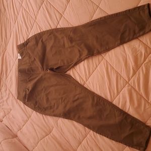Olive skinny jeggings